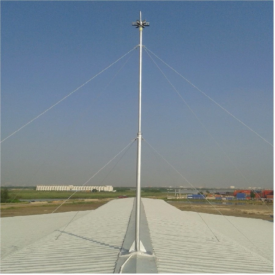 Thi công hệ thống chống sét trực tiếp