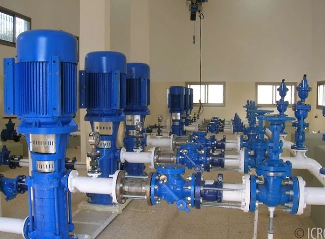 Thi công hệ thống bơm cấp thoát nước