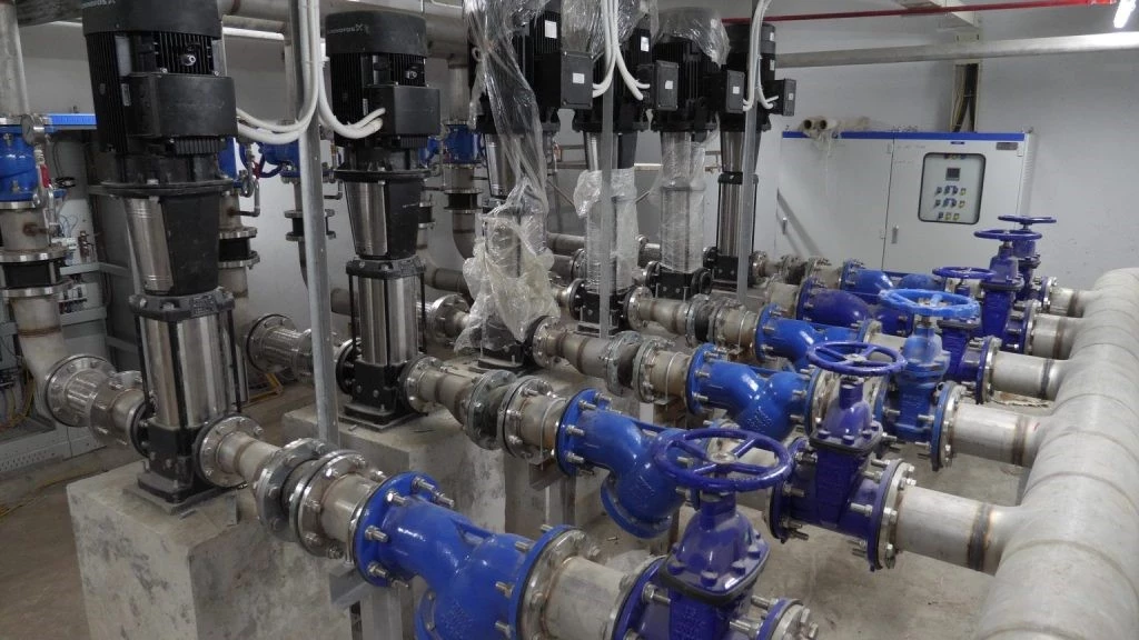 Thi công hệ thống bơm cấp thoát nước